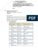 Surat Pemberitahuan Tentang PTS Ganjil 2020