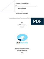 No - FO.8.4.3.1-V2 Format Laporan Magang