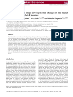 Developmental Science - 2011 - McNealy - Age and Experience Shape Developmental Changes in The Neural Basis of