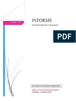 Informe Descripción Del Mercado