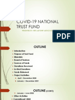 Covid-19 National Trust Fund: Presented By: Her Ladyship Justice Sophia A. B. Akuffo (RTD)
