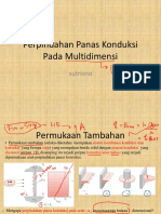 Perpindahan Panas Konduksi Pada Multidimensi