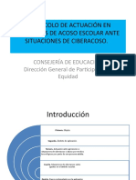 Protocolo de Actuacion en Supuestos de Acoso Escolar y Ciberbullying