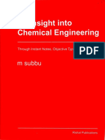 M Subbu - An Insight Into Chemical Engineering-Rishal Publications (2003)