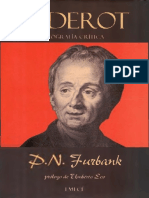 Diderot Biografía Crítica by P. N. Furbank