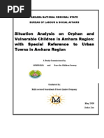 Download The situation of Orphan and Vulnerable Children in Amahara Region Ethiopia by Mesfin624 SN58363129 doc pdf