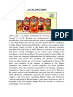 Dabur Real Fruit Juice Promotional Strategy for India