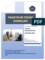 Modul 1 Teknik Konseling GSL 2020