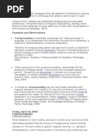 Download In Stylistics Foregrounding by goddyitekere SN58363799 doc pdf