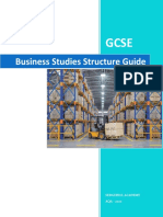 GCSE Business Studies Structure Guide