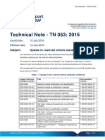 Technical Note - TN 053: 2016: Subject: Update To Road/rail Vehicle Standards Numbering
