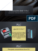 CONEXIÓN HMI Y PLC