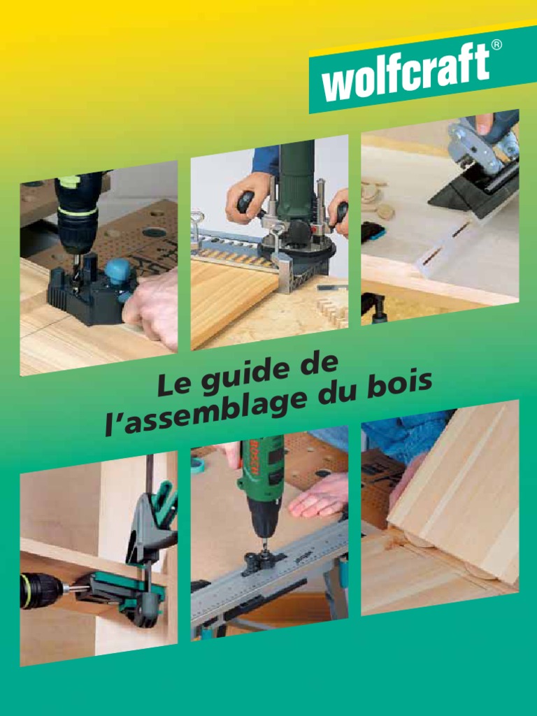 Assemblage Du Bois | PDF | Vis de fixation | Perçage