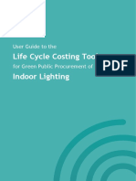 Life Cycle Costing Tool Indoor Lighting: User Guide To The
