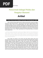 Download Pemerintah Sebagai Pelaku Dan Pengatur Ekonomi by Rayhan Ahmad Hidayat SN58364595 doc pdf