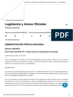 Boletin Oficial Republica Argentina - Administración Pública Nacional - Decreto 426_2022