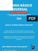 SBU: Salario Básico Universal garantiza ingreso mínimo para todos