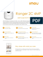 Fisa Tehnica Camera Supraveghere IP Wireless Dahua IMOU Ranger 2 IPC-A42P