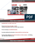 SolidCAM 2021 Whats New