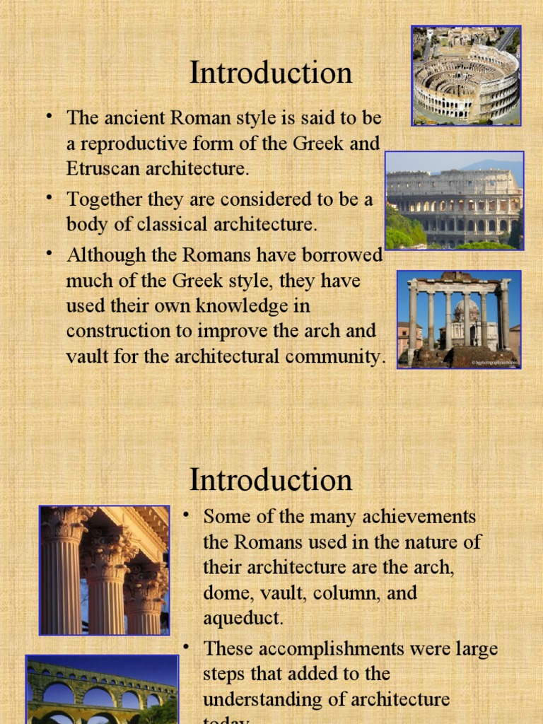 EBook On Roman Architecture PDF Vault (Architecture) Dome