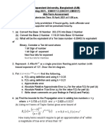 Spring 2021 CSE 317 3 Mid Term Assessment