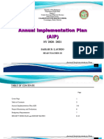 Annual Implementation Plan (AIP)