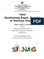 "4Ps" Pambatang Papel, Panulat at Pantasa Project: Department of Education