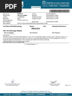 HIV 1 AND 2 ANTIBODIES Test Report Format Example Sample Template ...