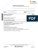 Cambridge International Advanced Subsidiary and Advanced Level