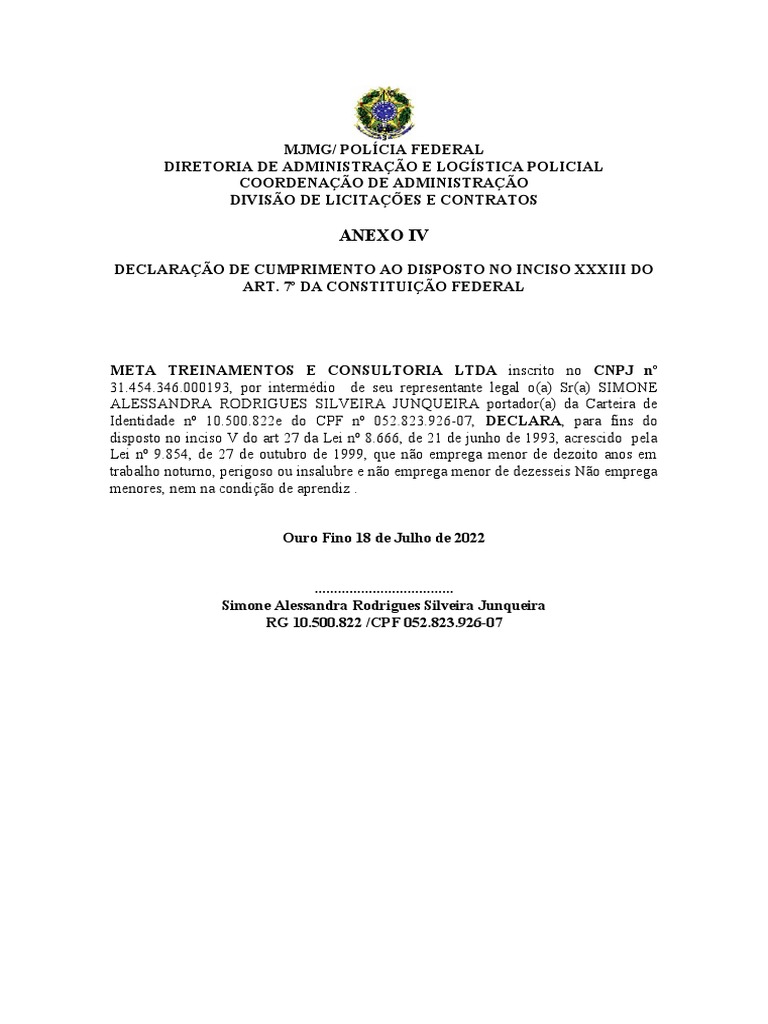 Disposto No Art 119 Do Cpa