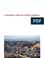 I. Jerusalem, Holy City of Three Religions