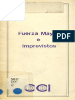 Libro de La Camara Sobre Imprevisión