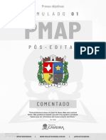 1º Simulado Completo Soldado PMAP 2022 Pós Edital Projeto Caveira