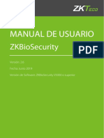 Manual de Usuario Zkbiosecurity