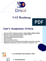 DejiMVP - UAT Roadmap