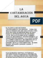 La Contaminación Del Agua