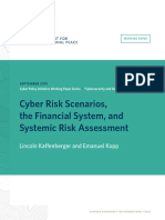 Cyber Risk Scenarios, The Financial System, and Systemic Risk Assessment
