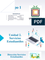 Unidad 2. Servicios Estudiantiles.