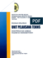 Pedoman Organisasi UPT