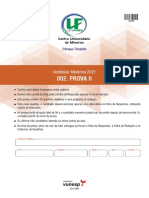 2021 Trindade - Caderno de Questões - Prova Objetiva - Versão 1