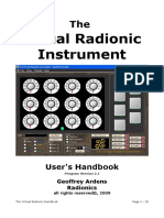Virtual Radionic Instrument Handbook