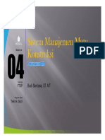 PPT Sistem Manajemen Mutu Konstruksi [TM4]