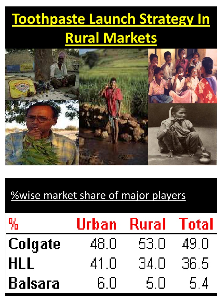 Toothpaste Launch PDF Market Segmentation Marketing