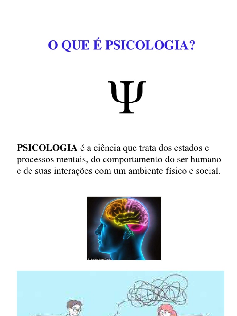 O que é Psicologia? Uma introdução à ciência da mente humana | PDF ...