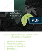 Problemática Mundial y Nacional Del Cambio Climático 2012-2015