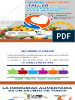 Presentacion Taller 5 Claves de La Inocuidad de Los Alimentos, Mayo 10 de 2022