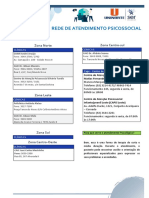 Rede de Atendimento Psicossocial - Folder