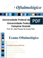 Exame Oftalmológico