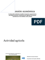 Dimensión económica de Oxapampa: análisis de sectores agrícola, pecuario, forestal y pesquero
