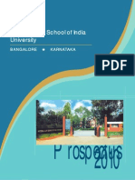 Prospectus: National Law School of India University